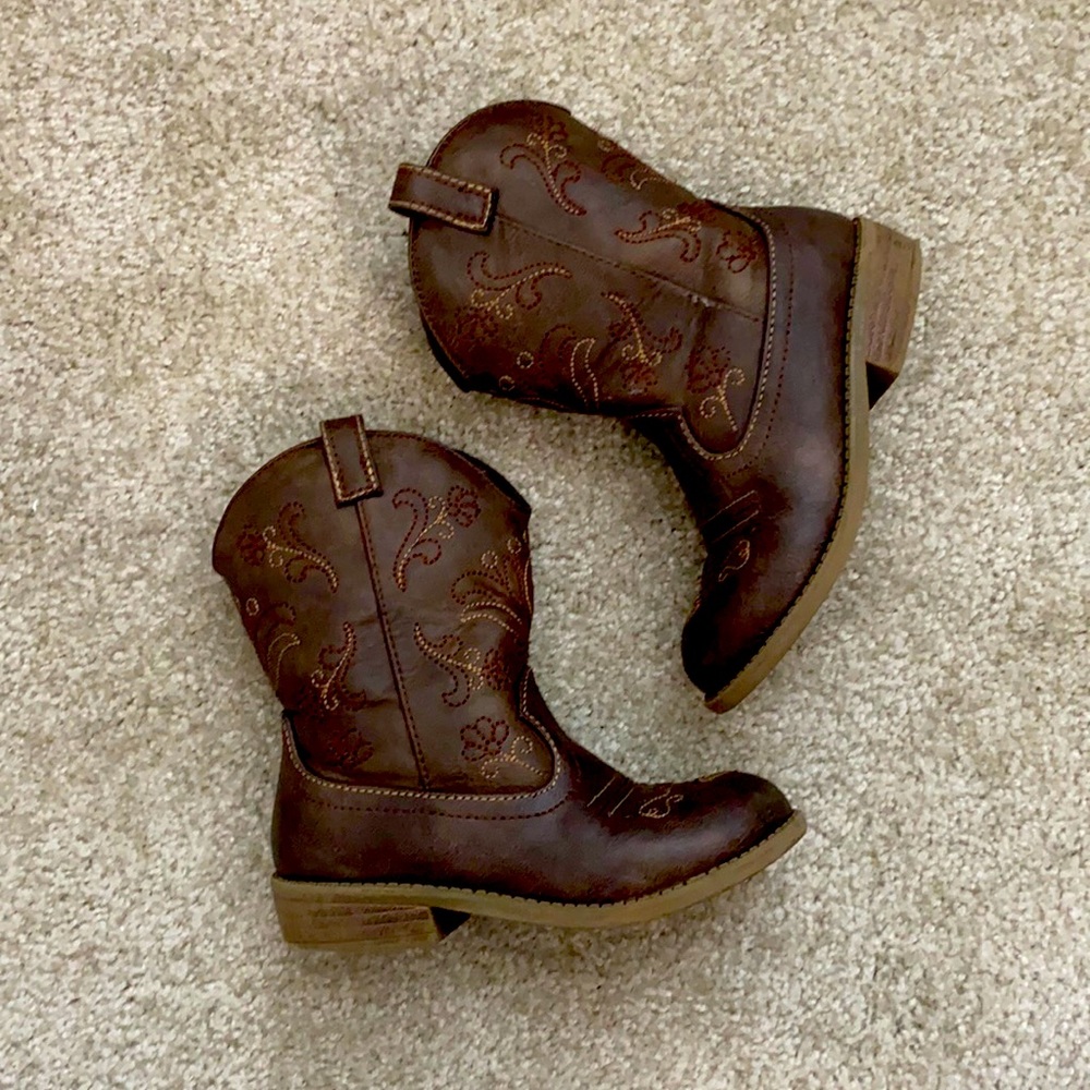 Girls Cowboy Boots size 11 - Cat & Jack